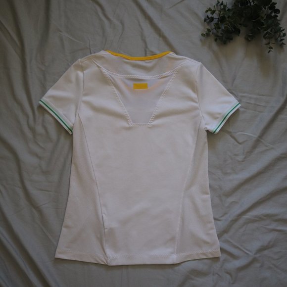 Adidas Stella McCartney Short Sleeve Barricade Top - Picture 2 of 6